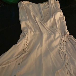 All saints light pink dress. Never worn size 4!  So cute!